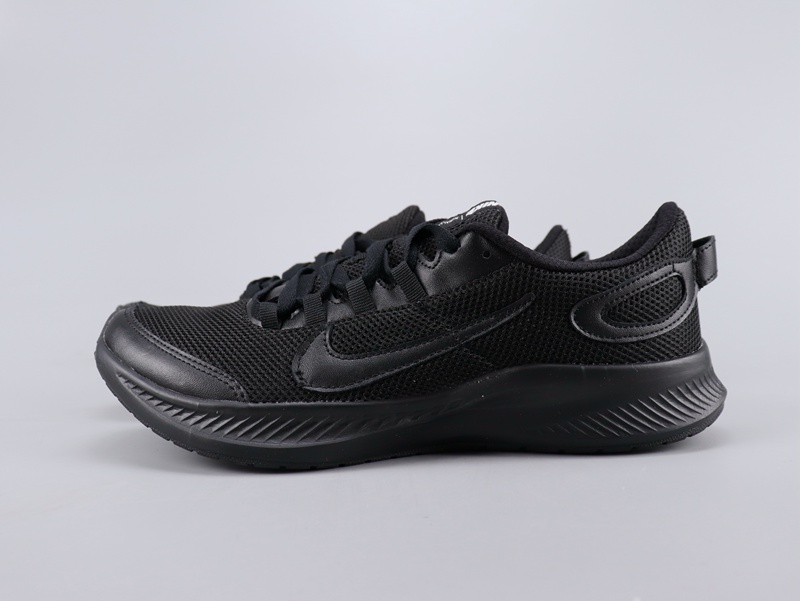 2020 Men Nike Court Vision LO ORMV All Black Shoes